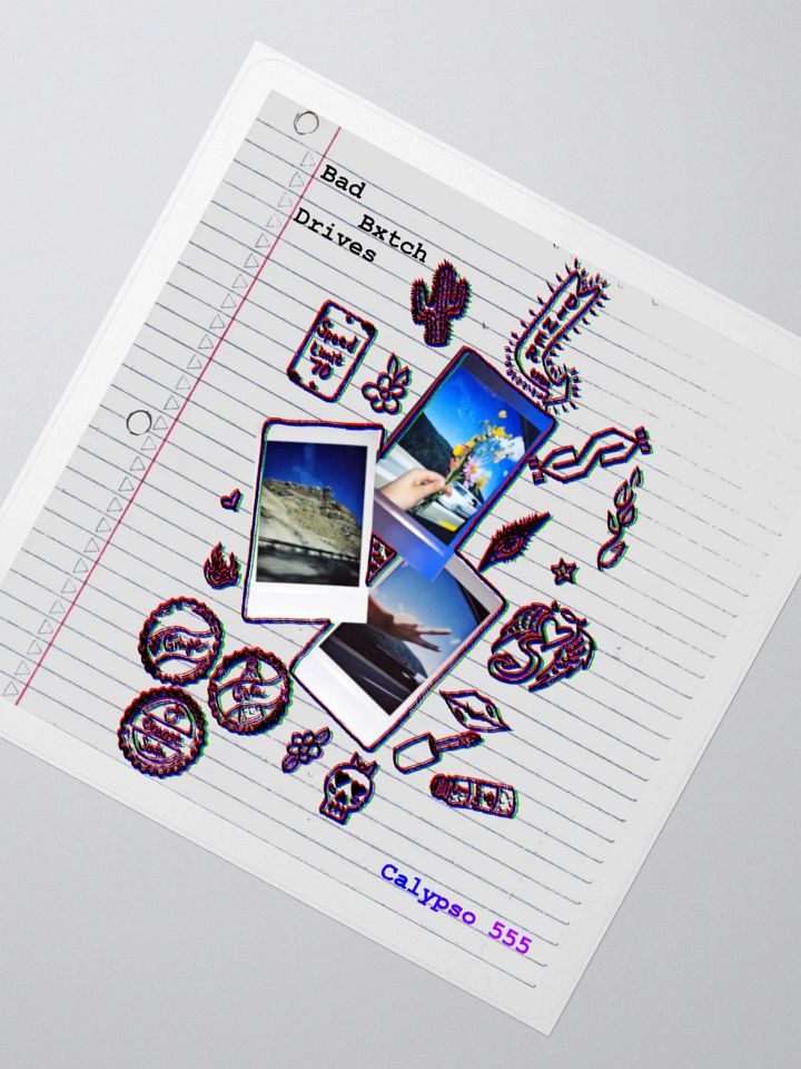 Bad Bxtch Drives Sticker product image (4)