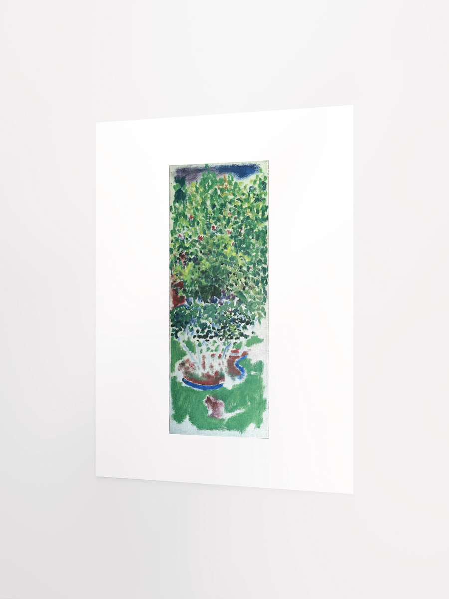 Cat in the Grass 1987 print product image (5)