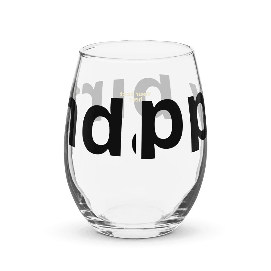 Happy birthday wine glass product image (2)