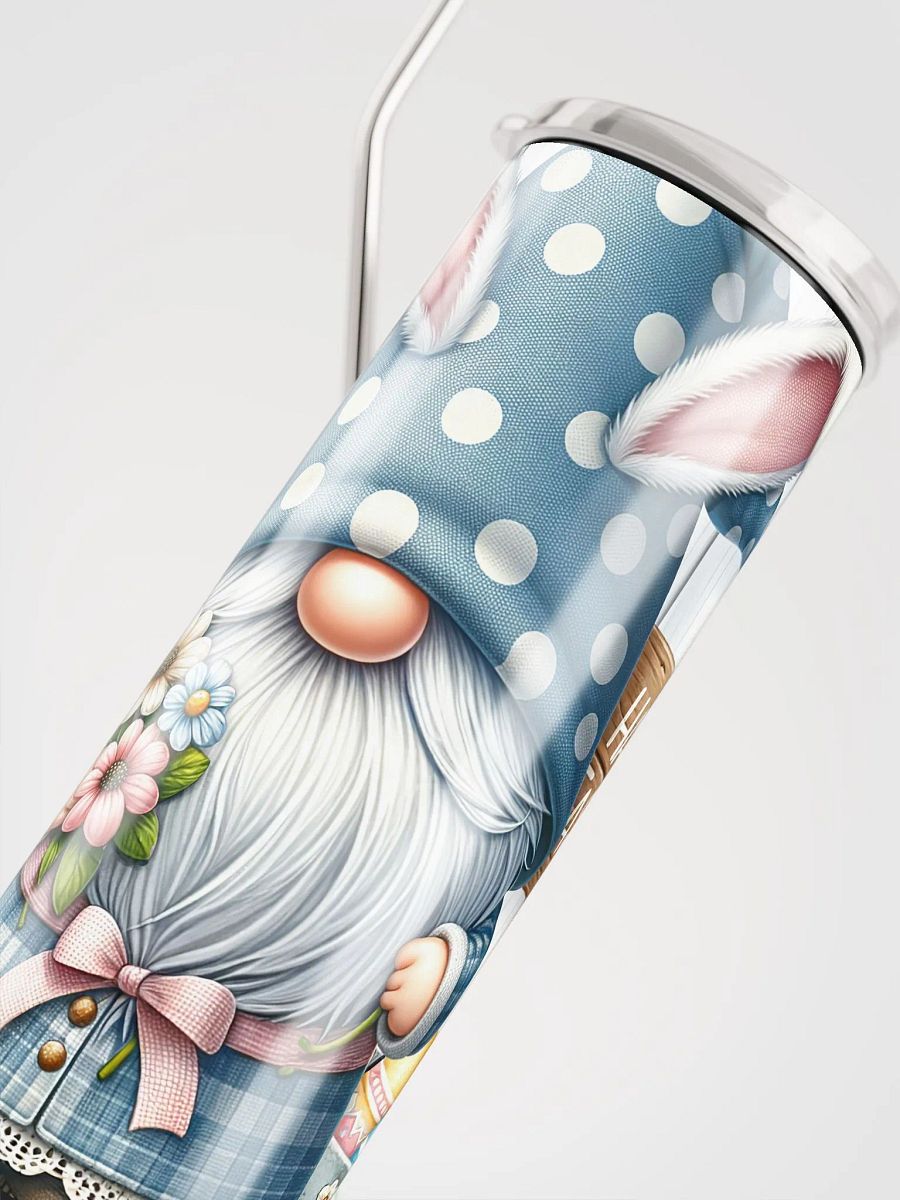 Whimsical Easter Gnome Stainless Steel Tumbler product image (9)