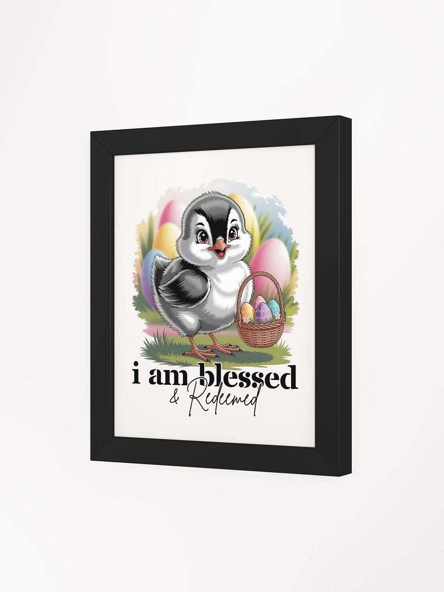 I am Blessed and Redeemed Framed Wall Art product image (4)