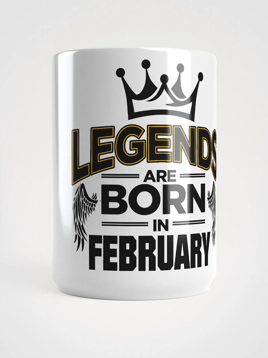 Legends are born in January White Glossy Mug product image (1)