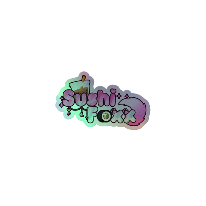 Sushi Foxx Dark Outlined Logo product image (1)