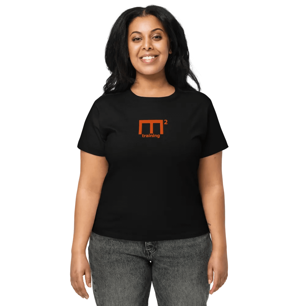 M2 High-Waisted Tee (Embroidered) product image (10)