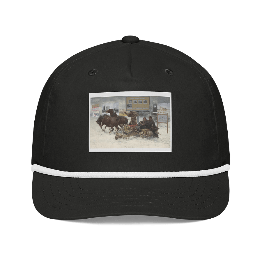 Winter Wonderland Golf Rope Cap product image (1)