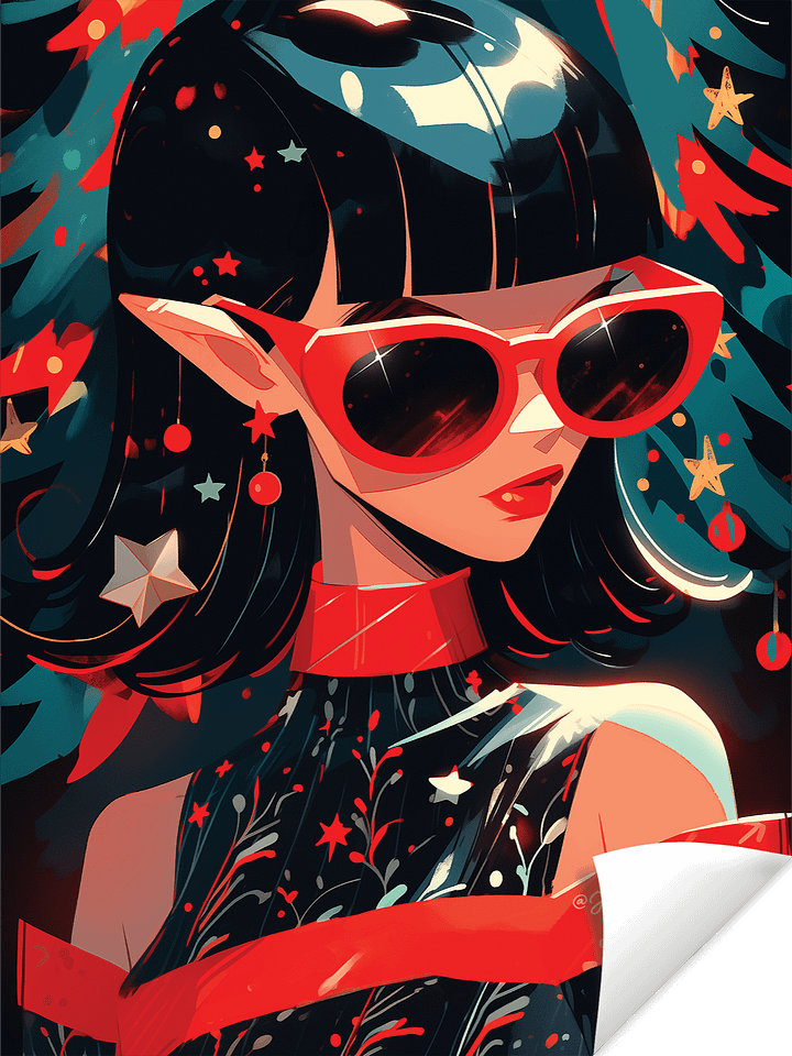 Shade | Elves Wearing Sunglasses Series | Matte Paper Print product image (1)