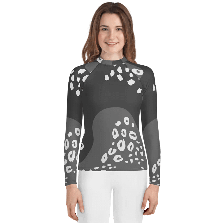 Wild Grey Youth Rash Guard product image (1)