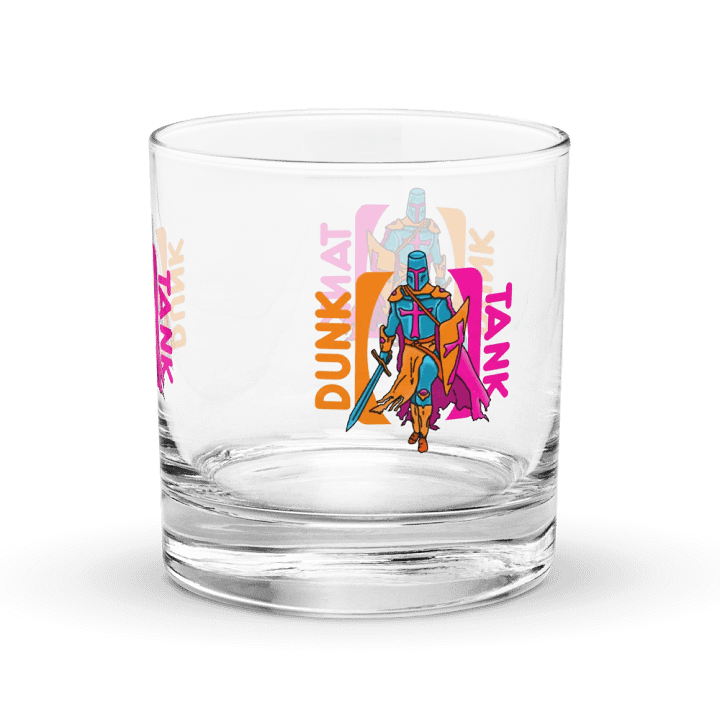 Dunk Tank Logo Whiskey/Rocks Glass product image (2)
