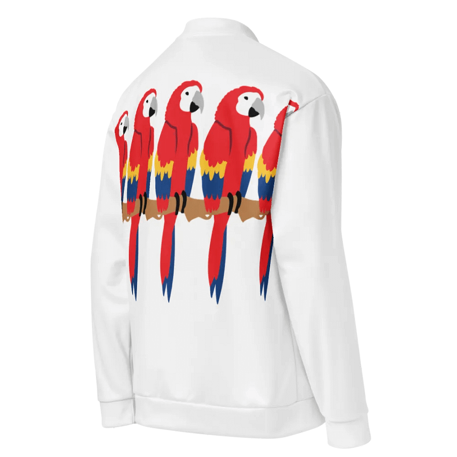 Vibrant Parrot Perch Bomber Jacket product image (6)