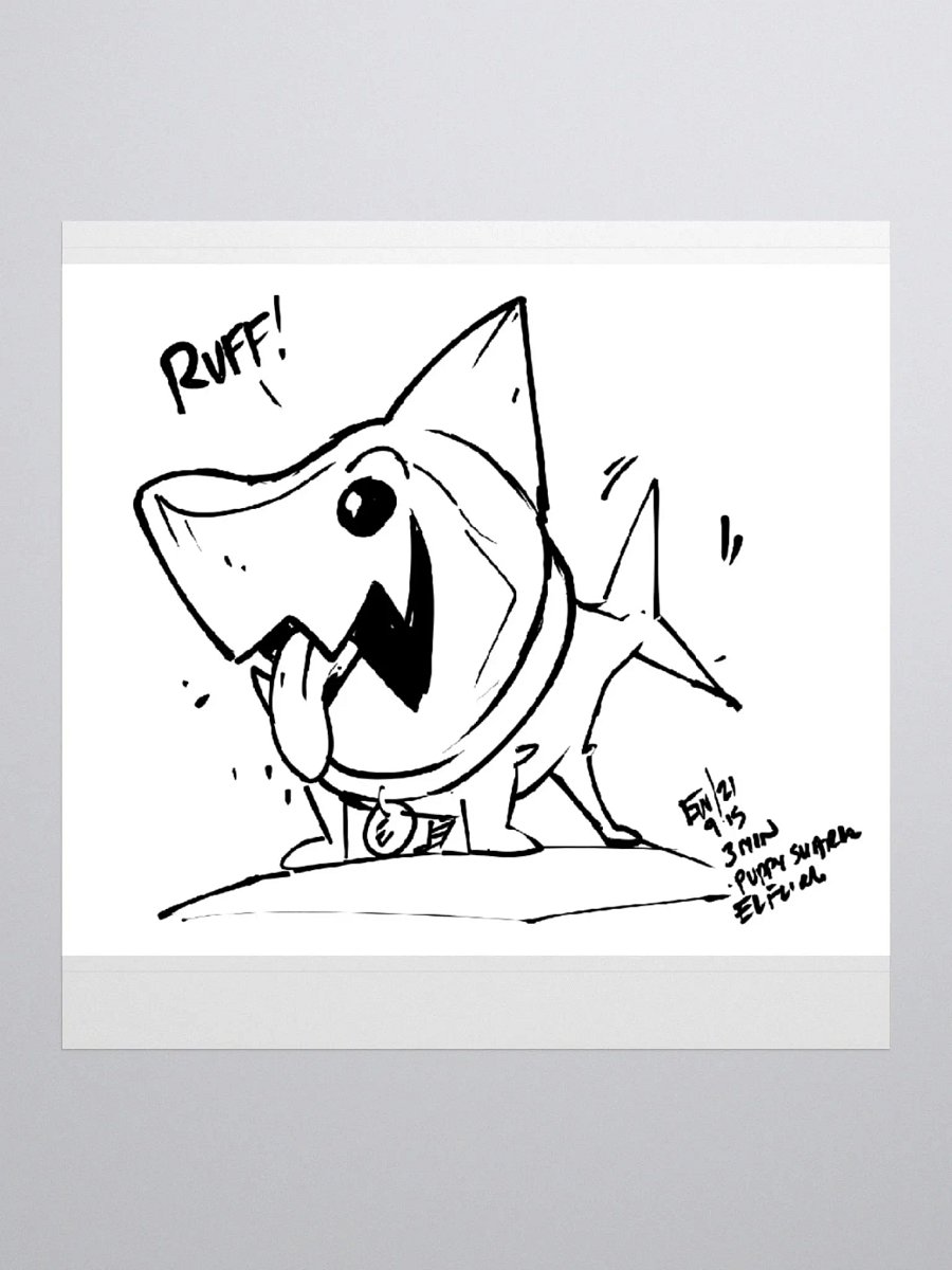 Color Me In PuppyShark product image (1)