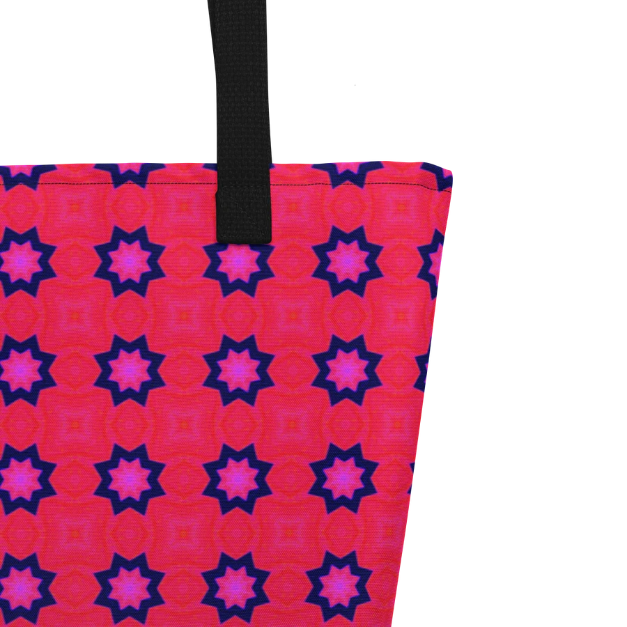 Abstract Red Tote Bag product image (5)