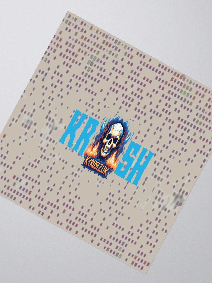 Krush Header Vinyl Sticker 💥🎮 product image (11)