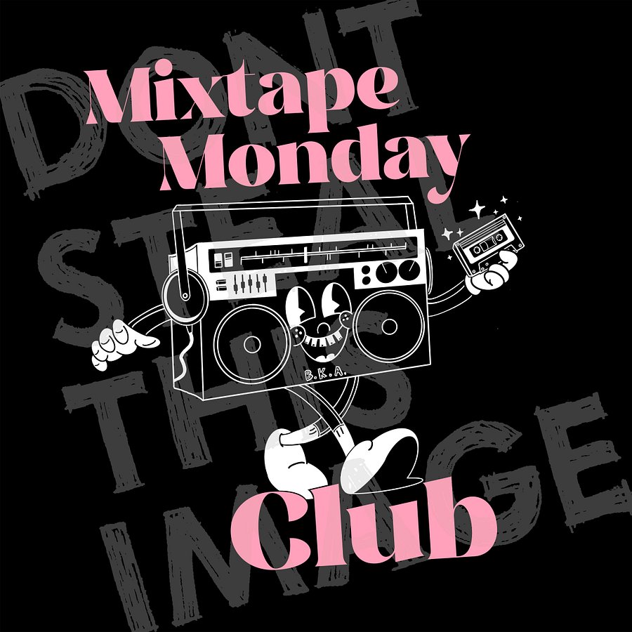 Mixtape Monday Club // White & Pink product image (3)
