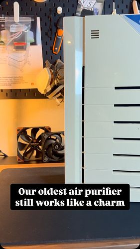 This is one of the oldest air purifiers we own, and it still works like a charm 💪 

Behold the A350 from @alenairpurifiers 🫶
...