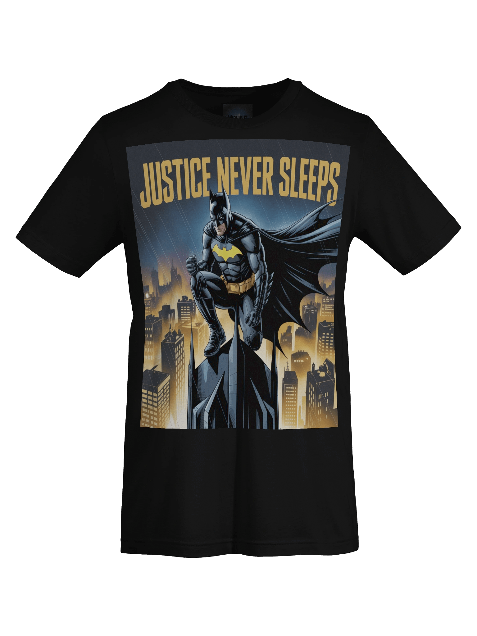 Justice Never Sleeps: Batman's Eternal Watch Graphic Tee product image (1)