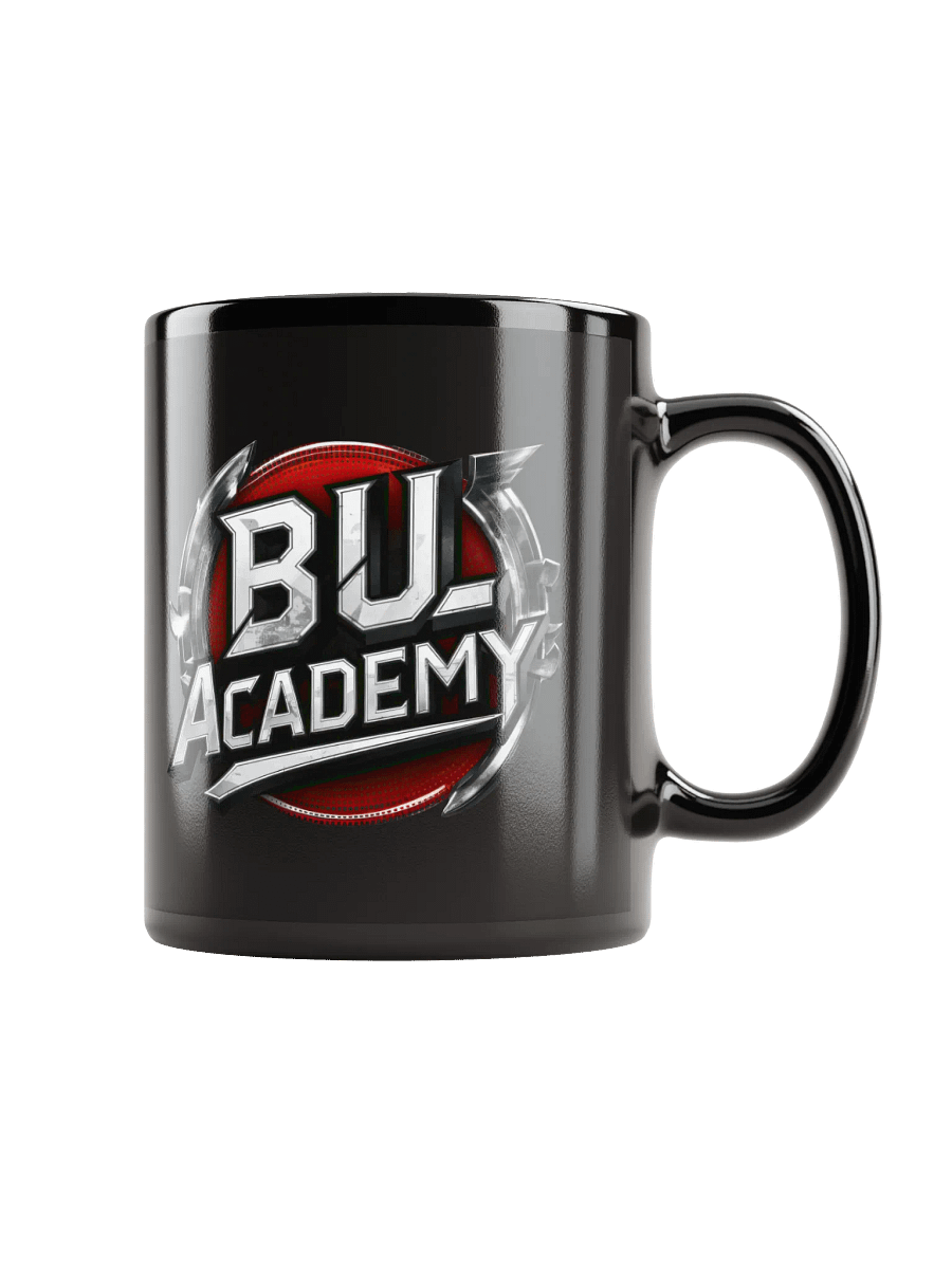 BUL ACADEMY - Black Glossy Mug product image (1)