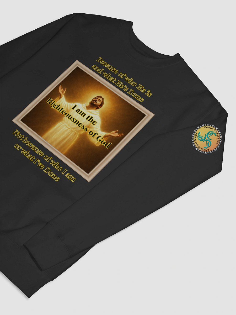 I am the Righteousness of God (Male) Cotton Heritage Premium Sweatshirt product image (7)