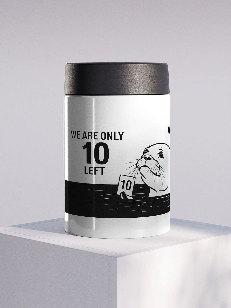 Last of the Vaquitas Stainless Steel Koozie product image (1)