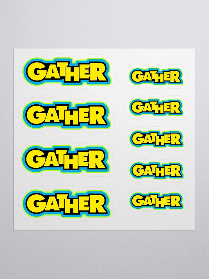 Gather Sticker Sheet product image (1)