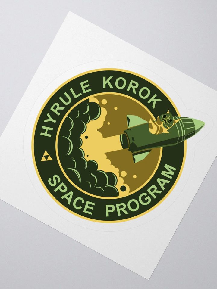 Korok Space Program Sticker product image (6)