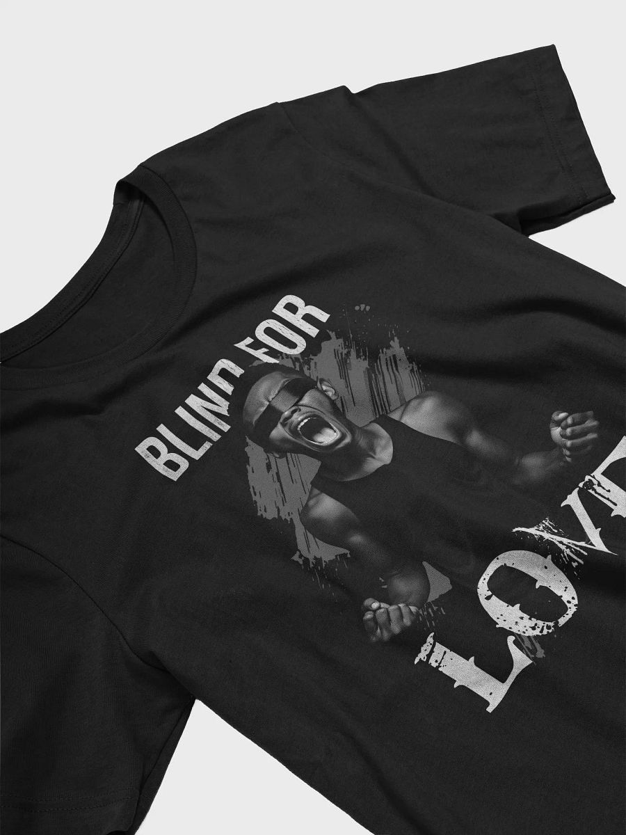 Blind For Love Graphic T-Shirt - Men's Black Tee - Bold Artistic Design for Casual Wear product image (3)