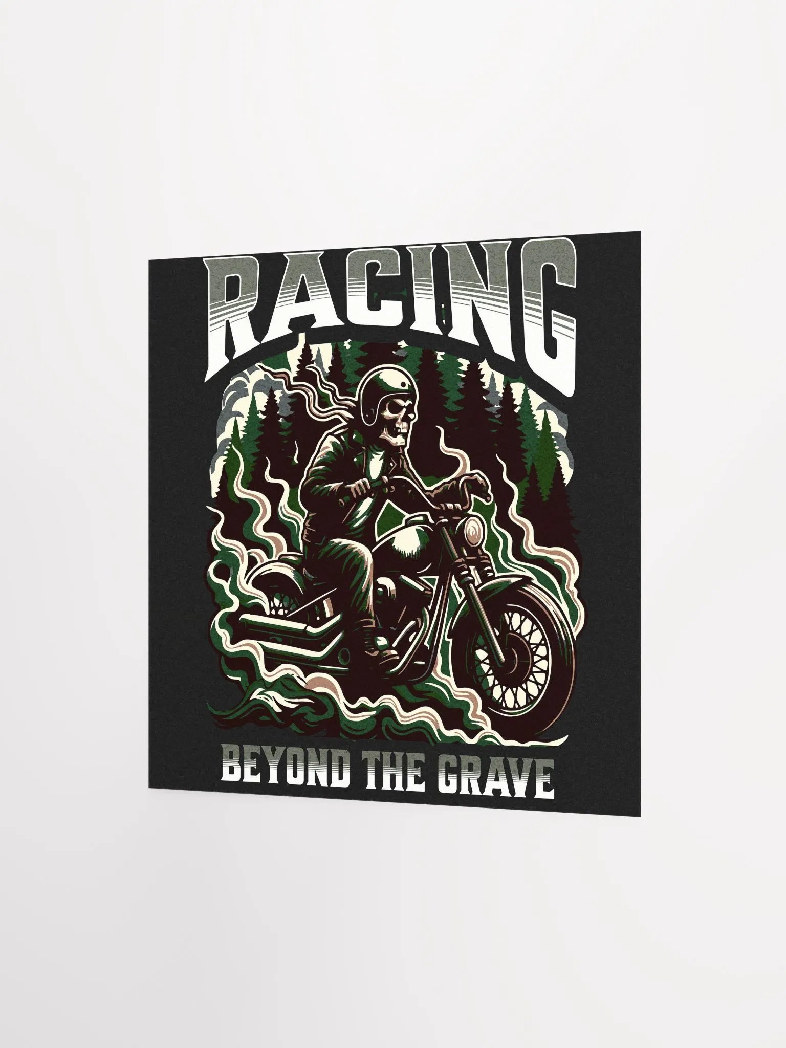 Racing Beyond the Grave - Matte Poster product image (5)