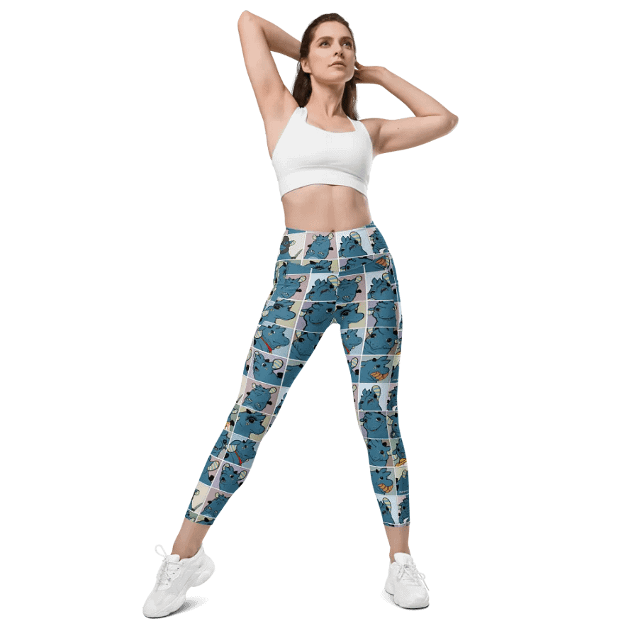 All Over Skyhuahua Leggings product image (5)