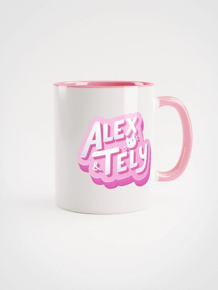 Alex & Tely Pink Logo Color Mug product image (1)