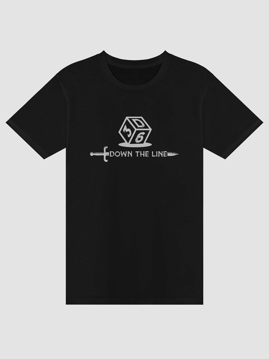 3d6 DTL Horizontal Logo on Dark Unisex Premium T-Shirt product image (7)