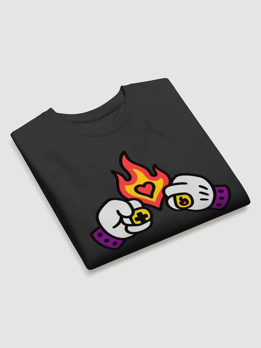 Flame Heart Symbol Sweatshirt product image (28)