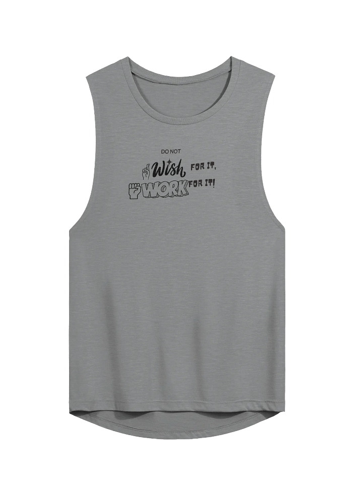 Work for it (Black font) Flowy tank product image (2)