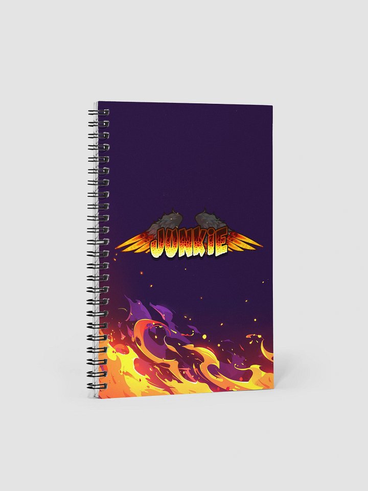 “Inferno Flow” – Junkie Project Notebook product image (1)