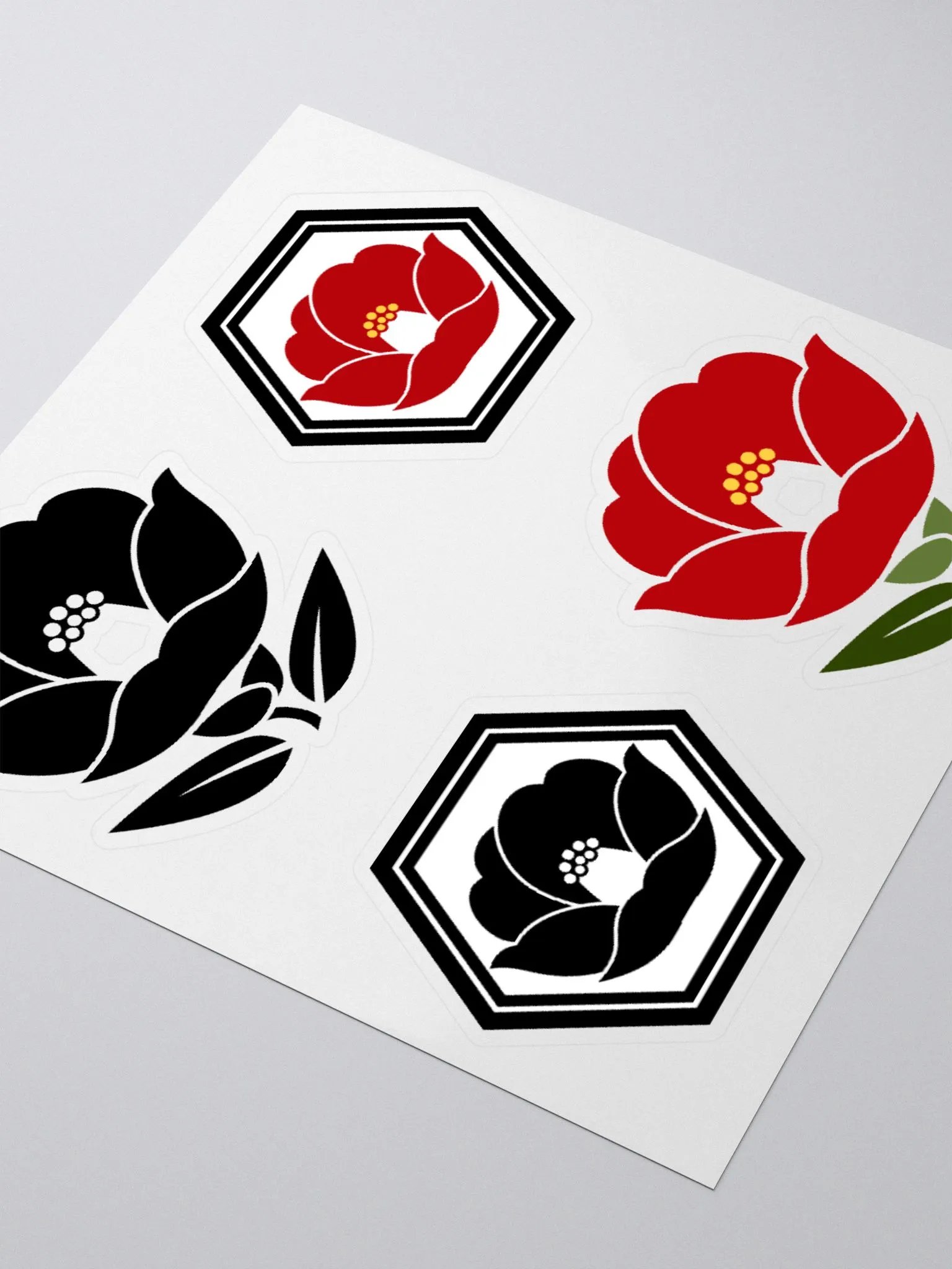 Nest of Smoke Tsubaki Crests & Emblems ✦ Kiss Cut Stickers product image (10)