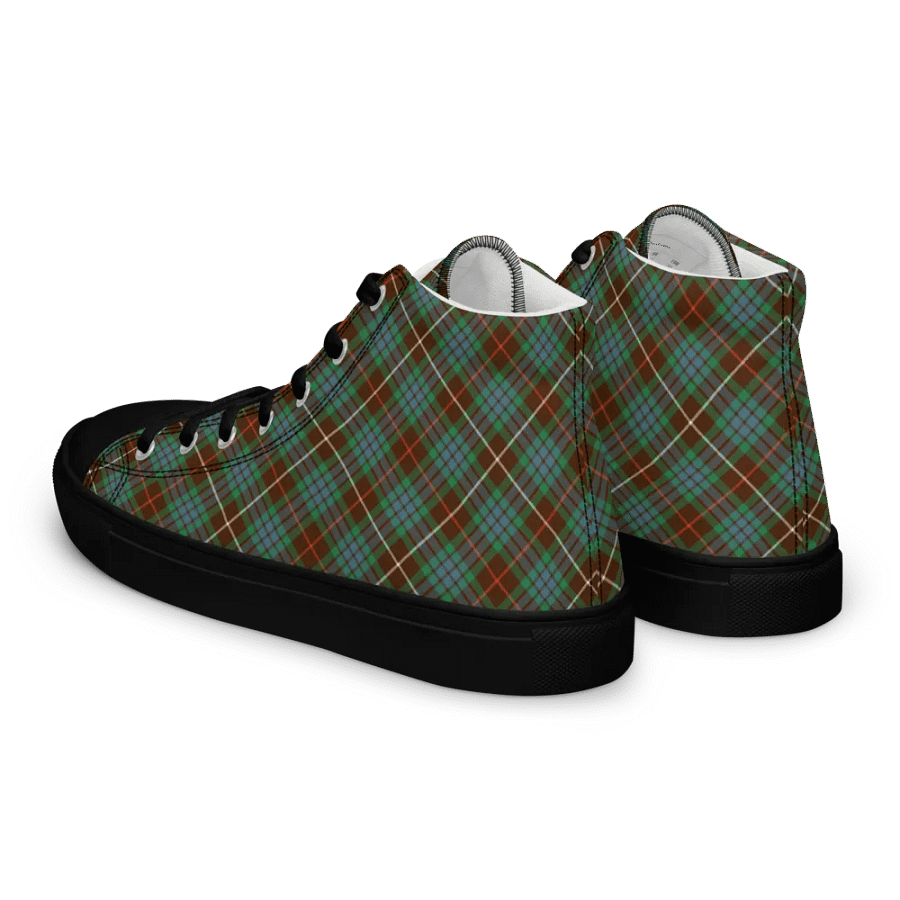 Fraser Hunting Tartan Men's High Top Shoes product image (9)
