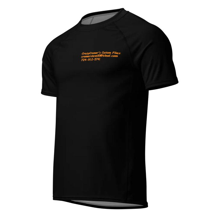 CrazyCramer's Custom Flies Fishing Short Sleeve Shirt product image (1)