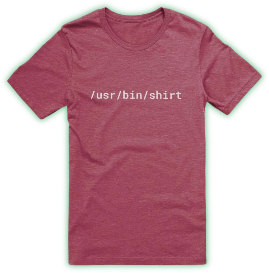 /usr/bin/shirt T-Shirt product image (1)