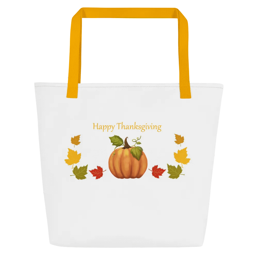 Happy Thanksgiving Tote Bag product image (1)