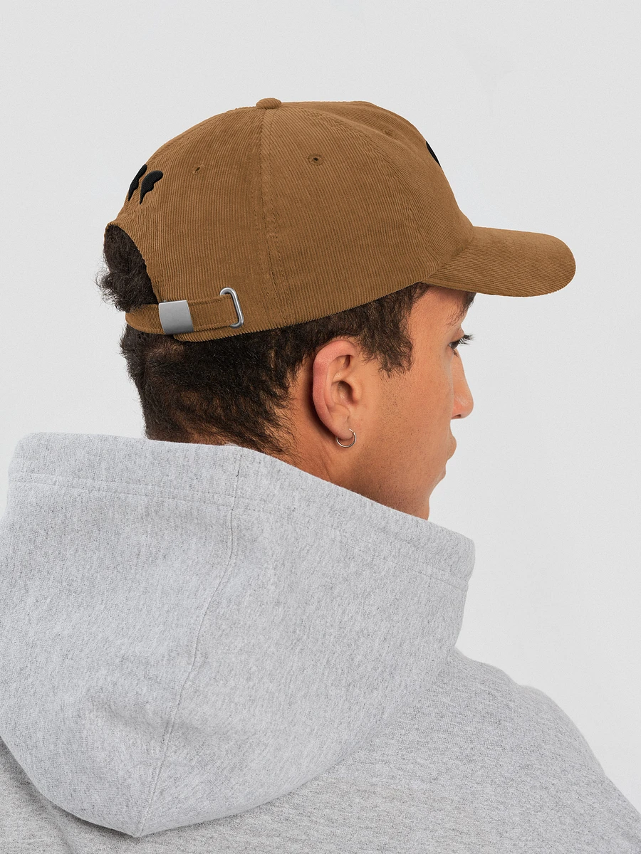 Black FF · corduroy dad hat product image (8)