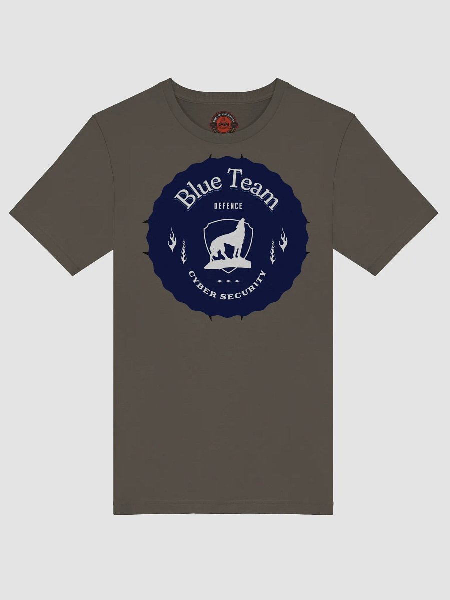 Cyber Security Blue Team Wolf's Vigil - Bella+Canvas Unisex T-Shirt (Super Soft Classic Fit) - Front Print product image (1)
