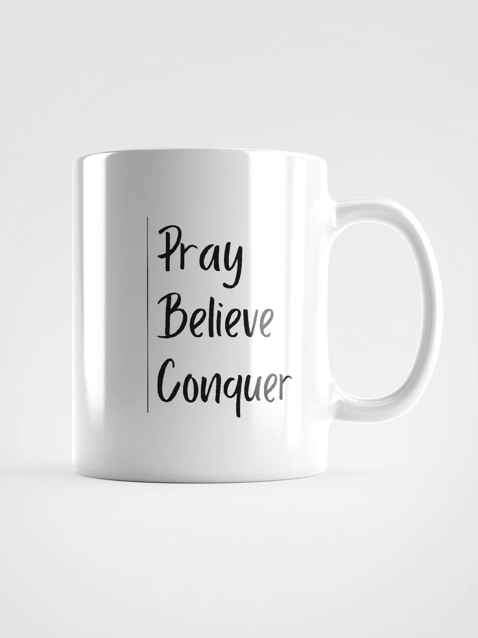 Pray, Believe, Conquer Mug product image (1)