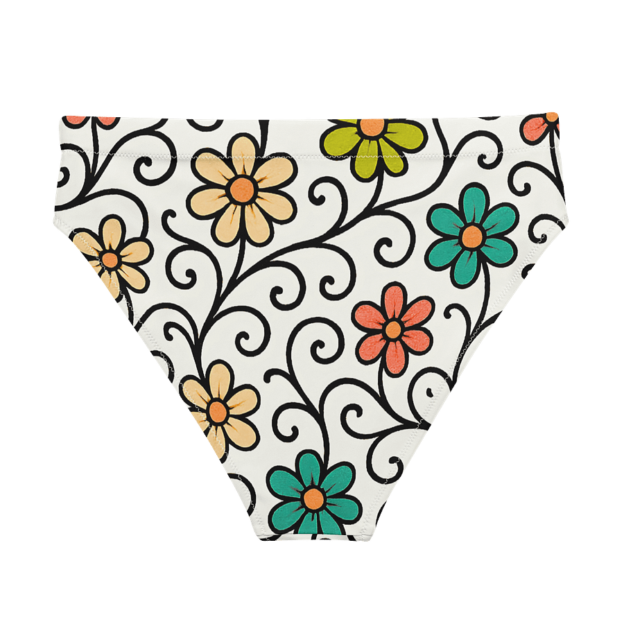 Floral Vine Recycled Bikini Bottoms product image (2)