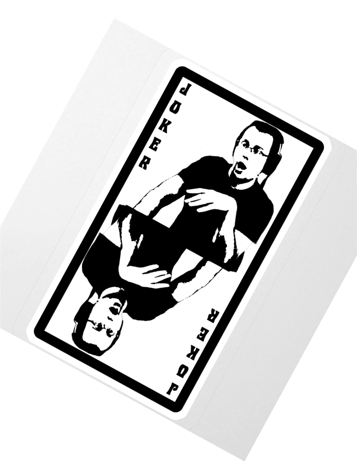 Joker's Wild Vinyl Sticker product image (2)