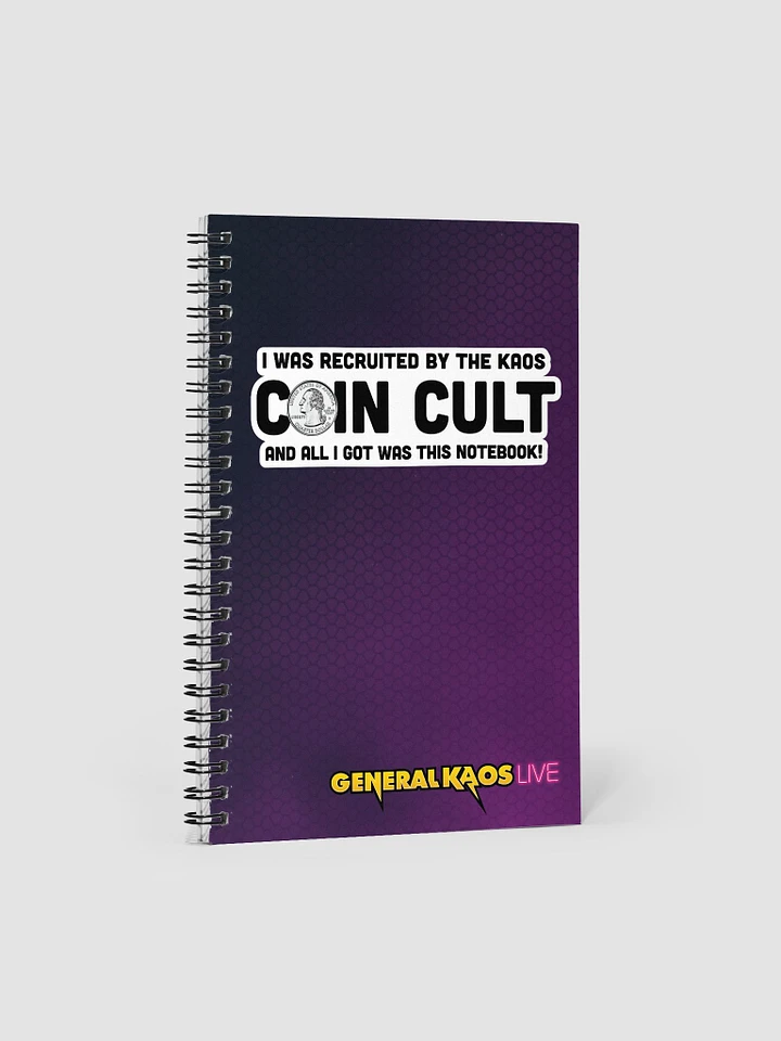 Coin Cult Notebook product image (1)