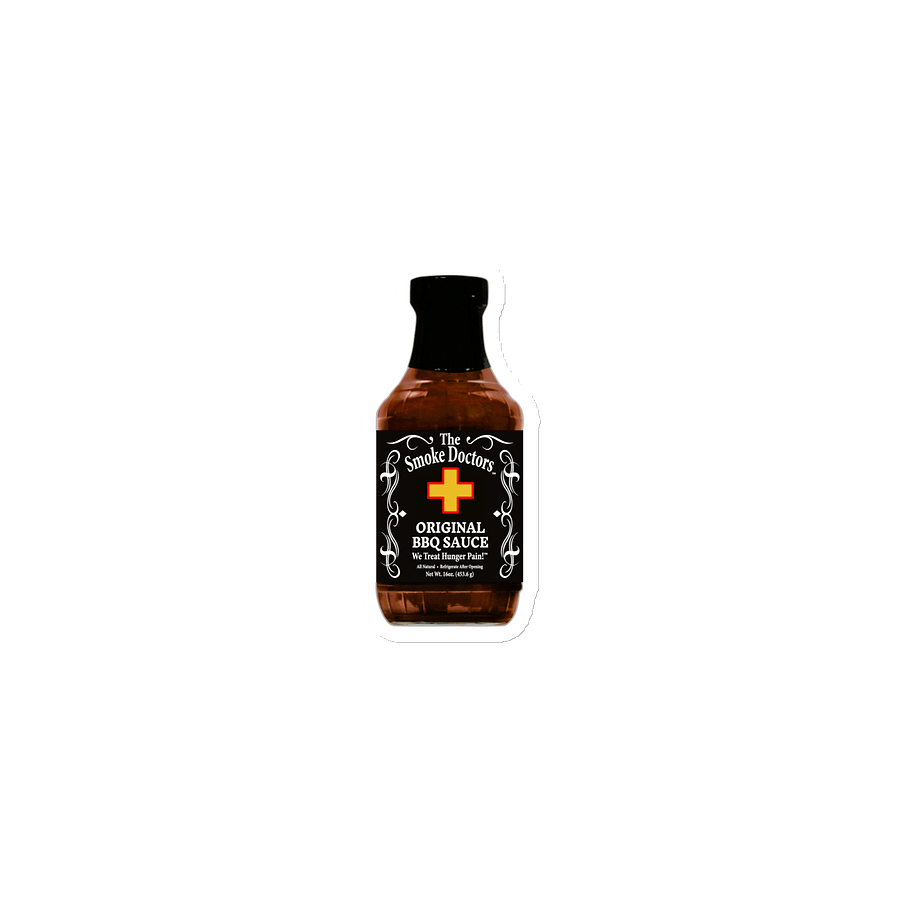 The Smoke Doctors Original BBQ Sauce Die-Cut Magnet product image (1)