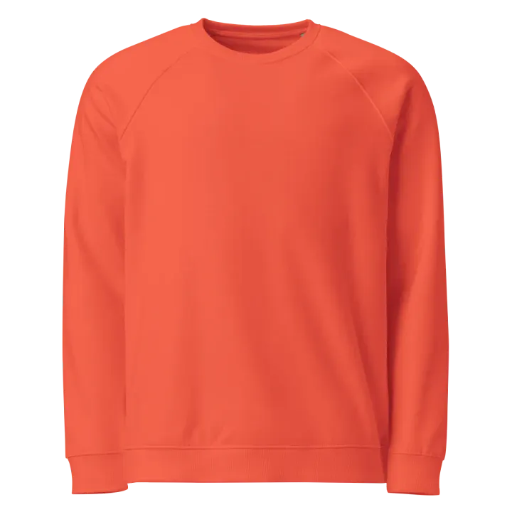 CF Unisex Organic Raglan Sweatshirt product image (1)