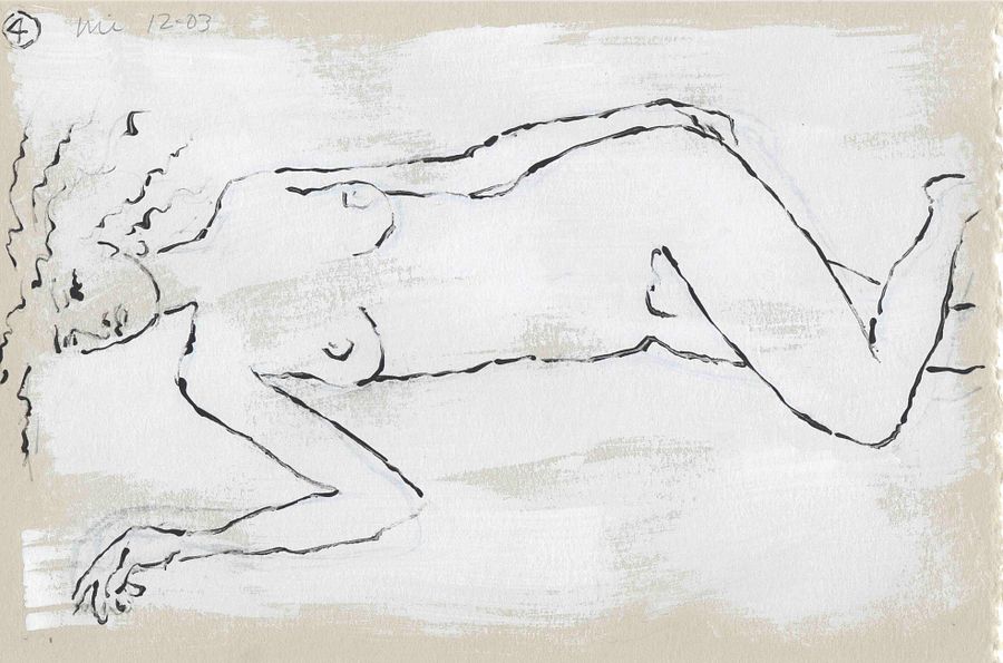 Sleeping Woman #4 Print product image (1)