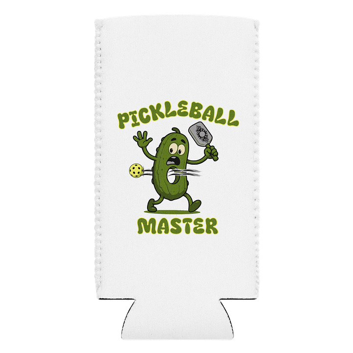 Pickleball Master Coozie Can Cooler product image (1)