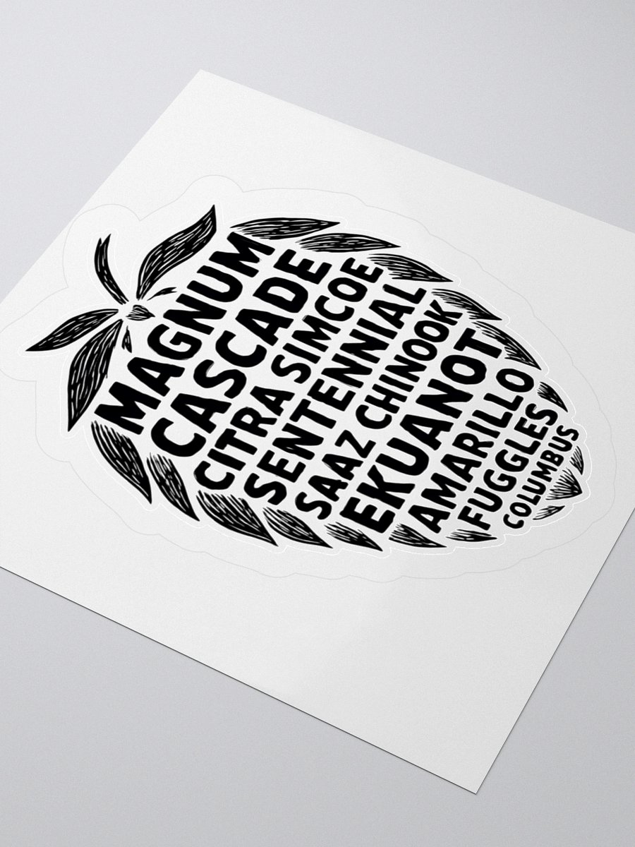 Hop Varieties Sticker product image (9)