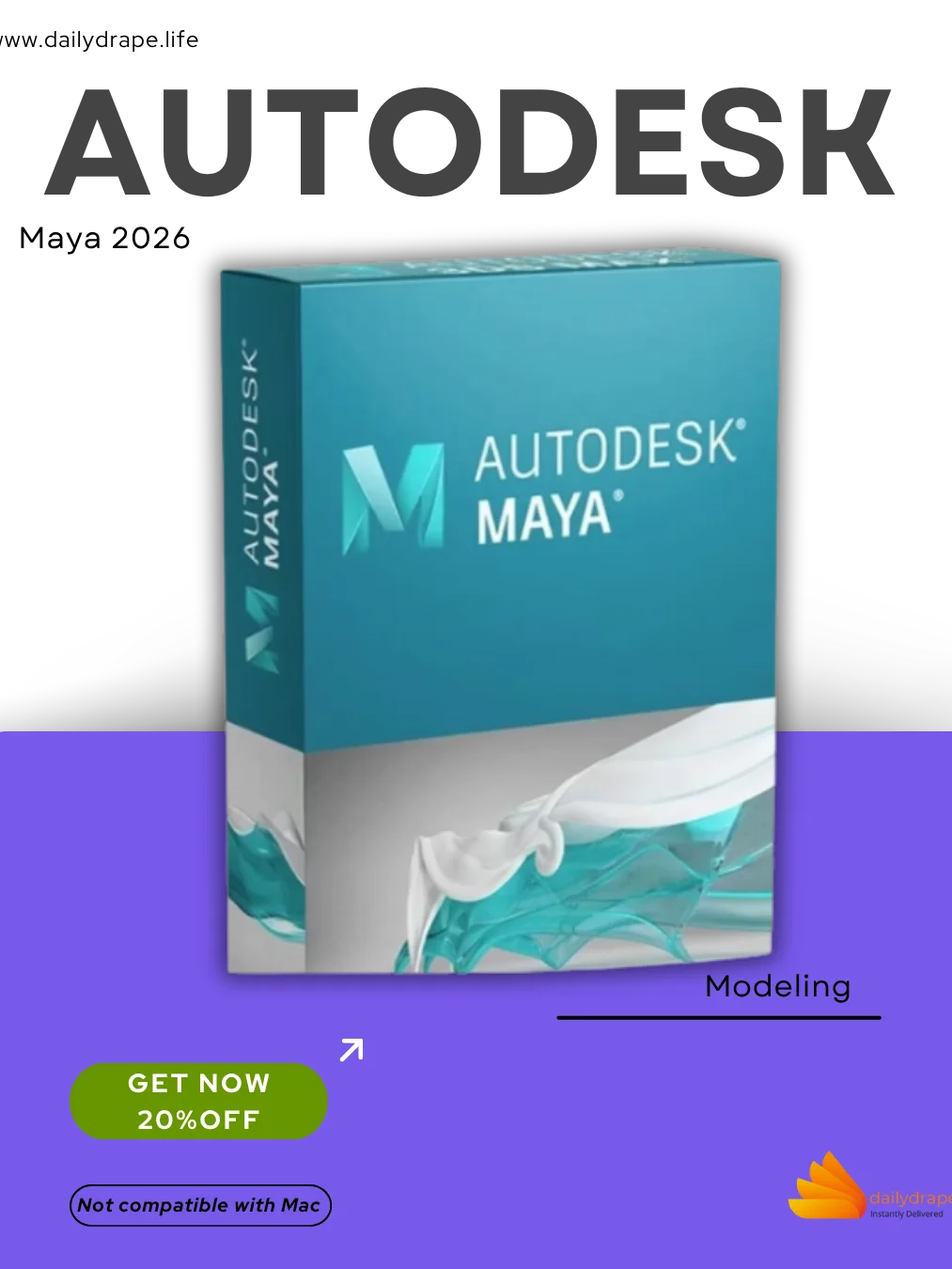 Autodesk Maya 2026 for Windows product image (1)