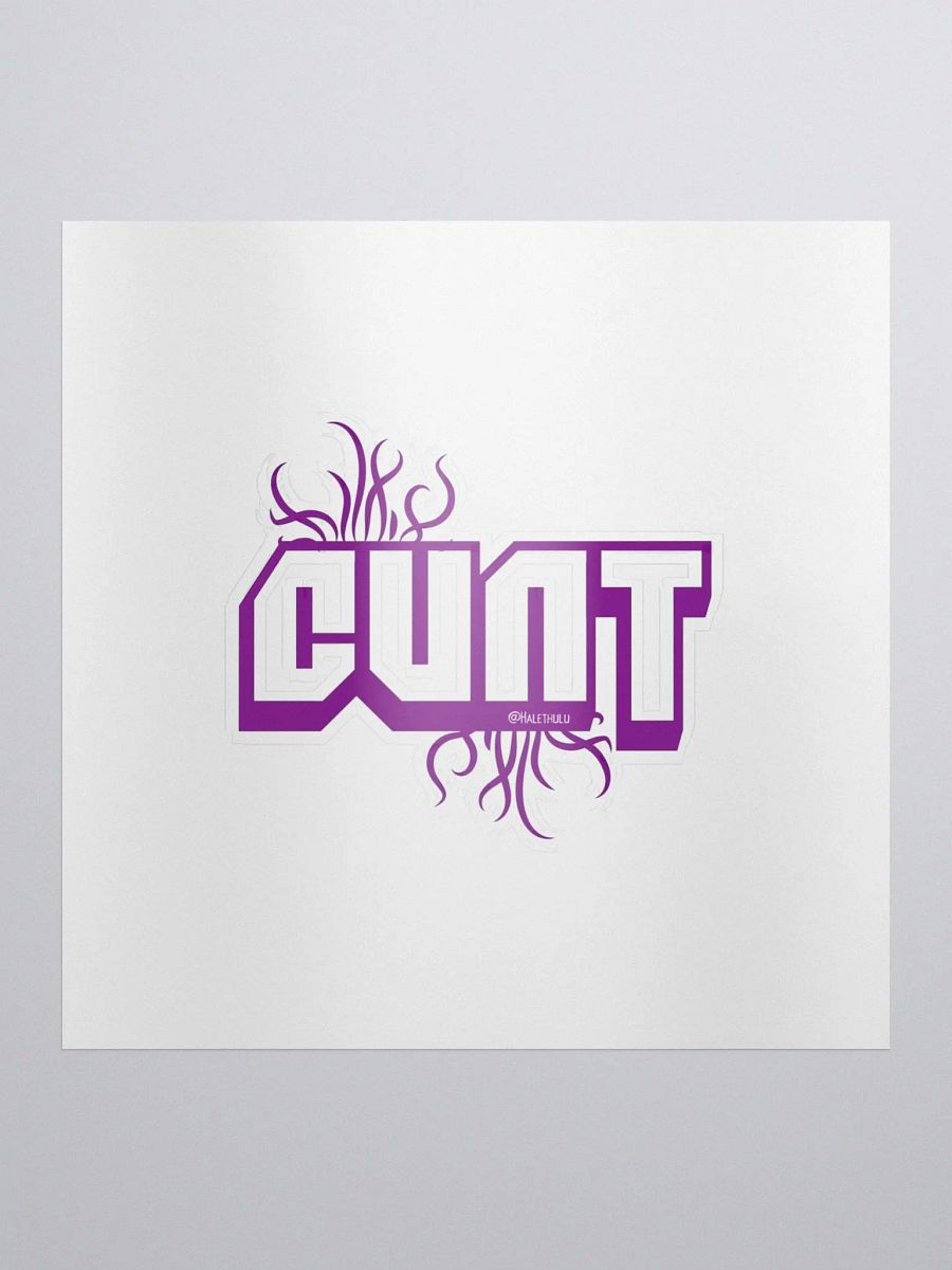 Cunt Sticker product image (1)